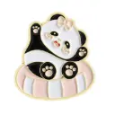 Baby Panda Green Pin