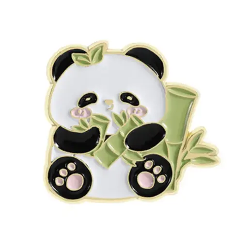 Baby Panda Green Pin